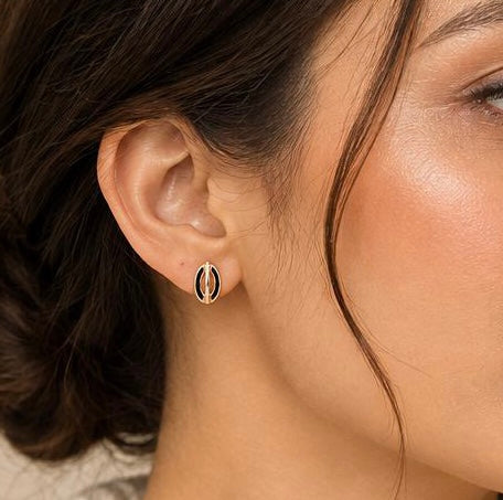 Eclipse Oval Studs