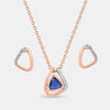 Midnight Allure Gold Chain Set