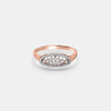 Elegance Oval Cluster Diamond Ring