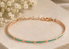 Turq Arc Bracelet