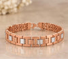 Regal Link Dual-tone Rose Gold Bracelet
