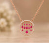 Rose Waterfall Pendant Chain