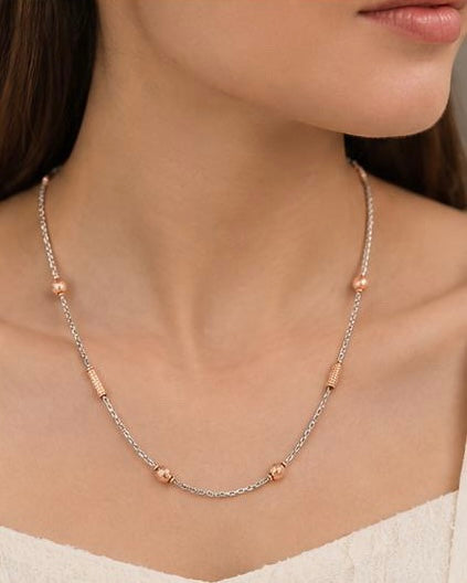 Two-tone Texture Gold Chain