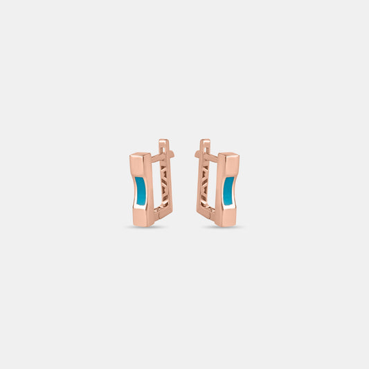 Azure Curve Earrings