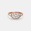 Blossom Radiance Rose Gold Diamond Ring