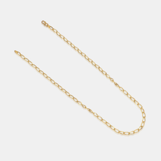 Classic Gold Oval Link Chain
