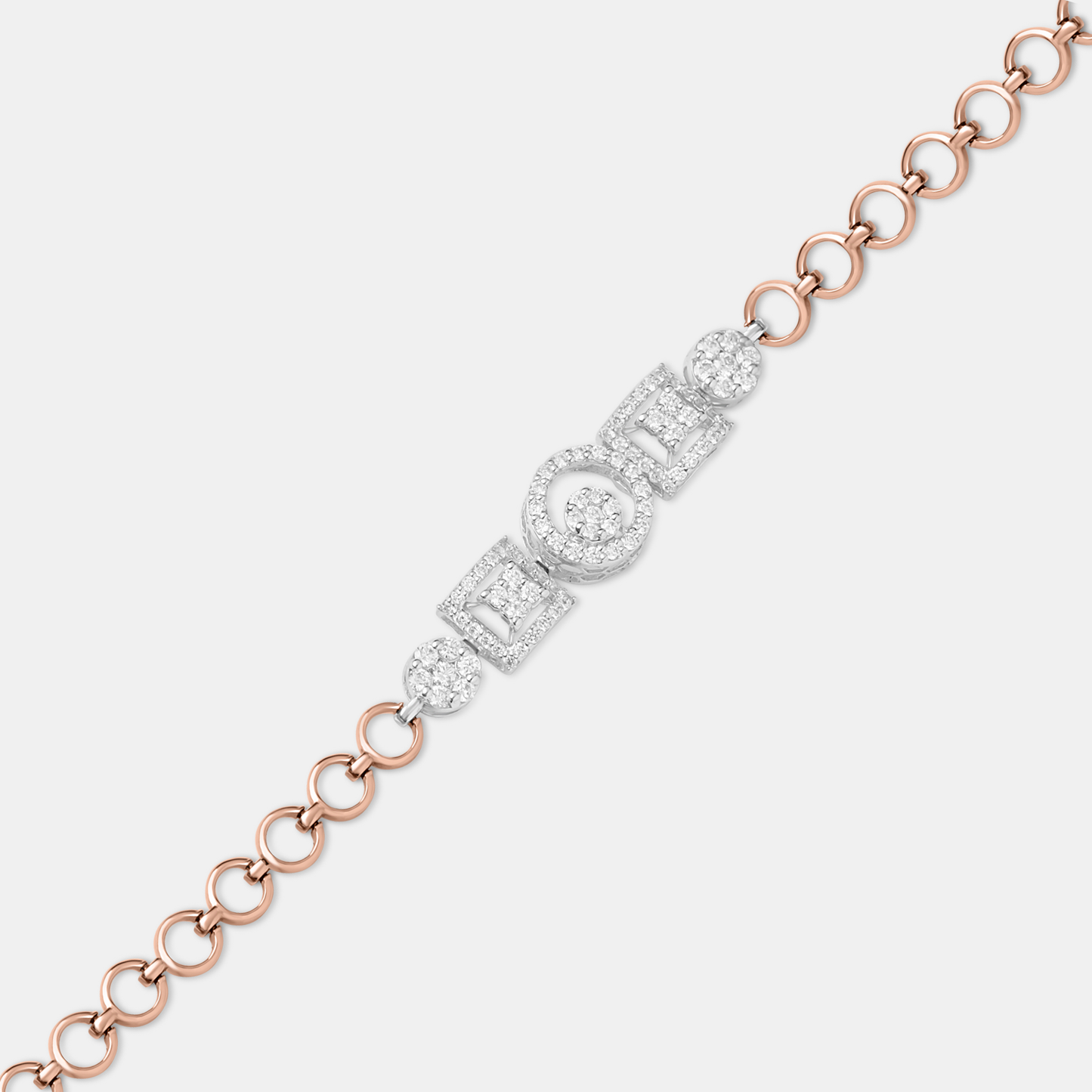 Eternal Geometry Diamond Bracelet