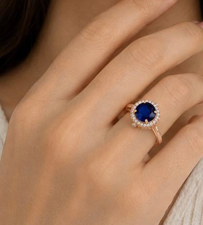 Velvet Moon Gold Ring