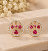 Rose Waterfall Studs