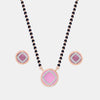 Geometric Pastel Mangalsutra Set
