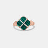 Green Crossroads Gold Ring