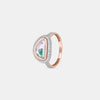 Green Galaxy Ring