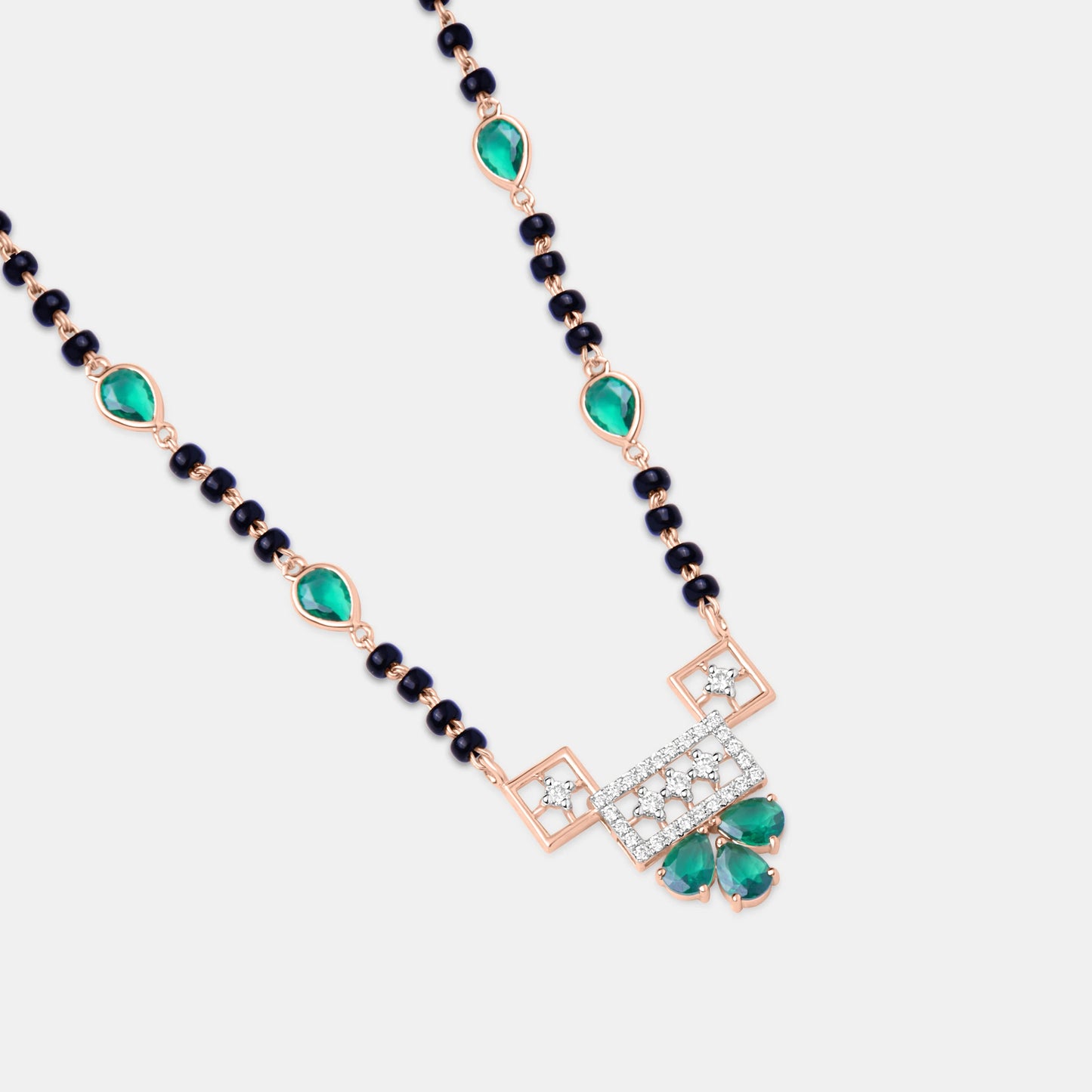 Green Love Mangalsutra