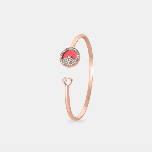 Heartfelt Charm Bangle