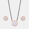Moonflower Charm Mangalsutra Set