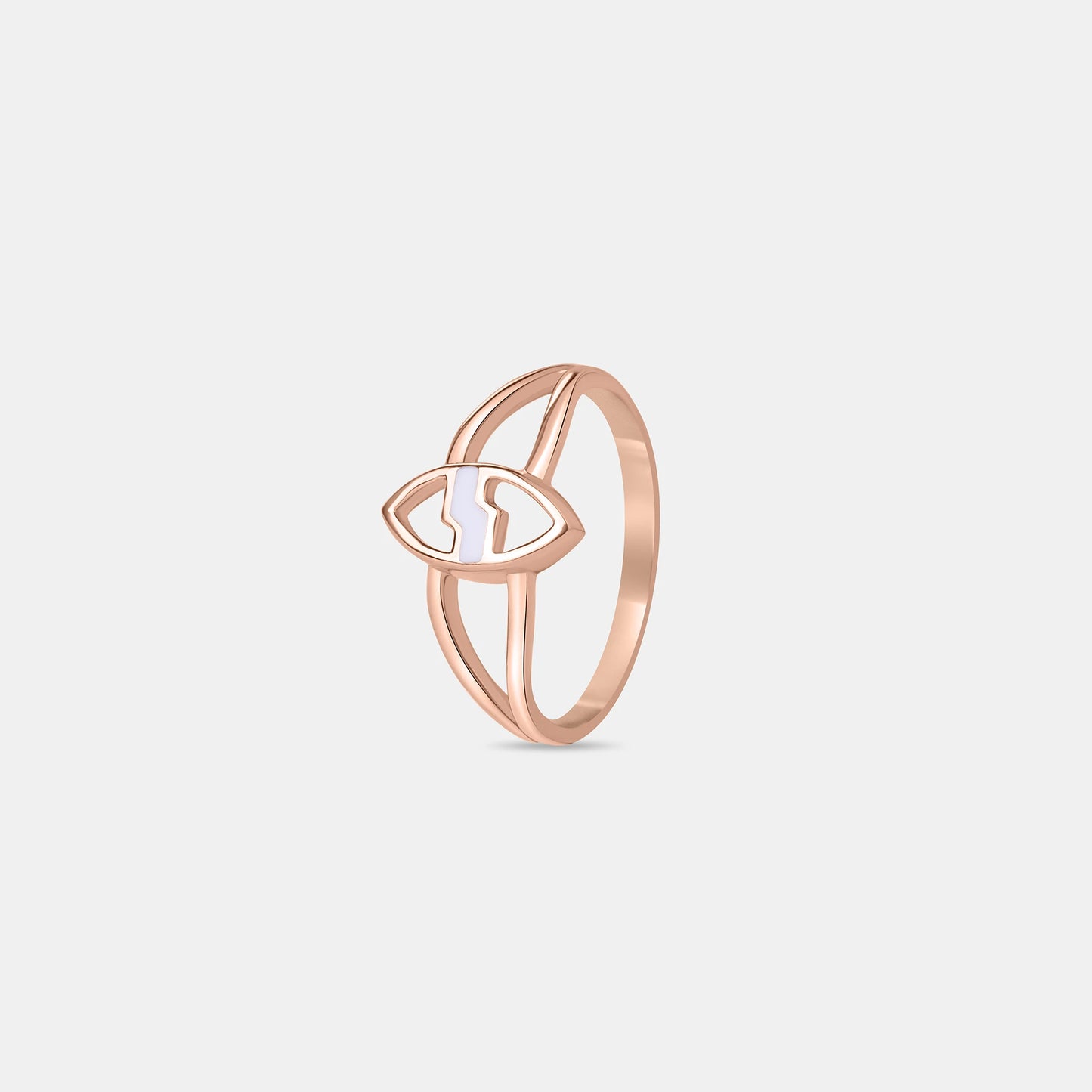 Rose Vein Gold Ring