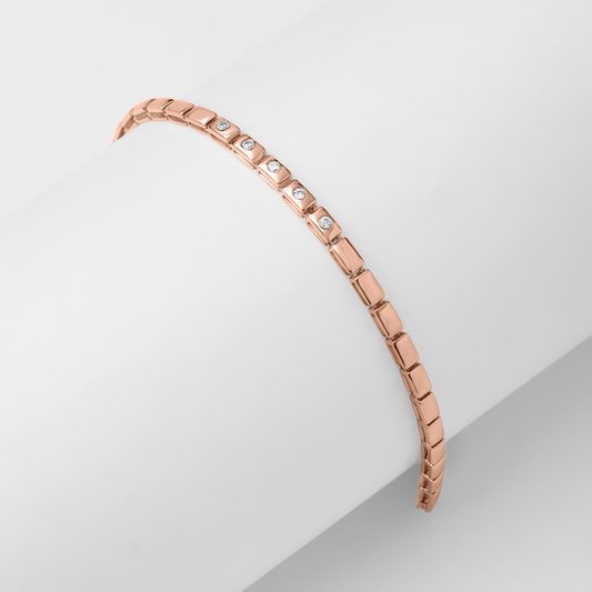 Serpentina Sparkle Gold Bracelet