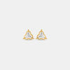 Trilisse 18kt Gold Diamond Studs