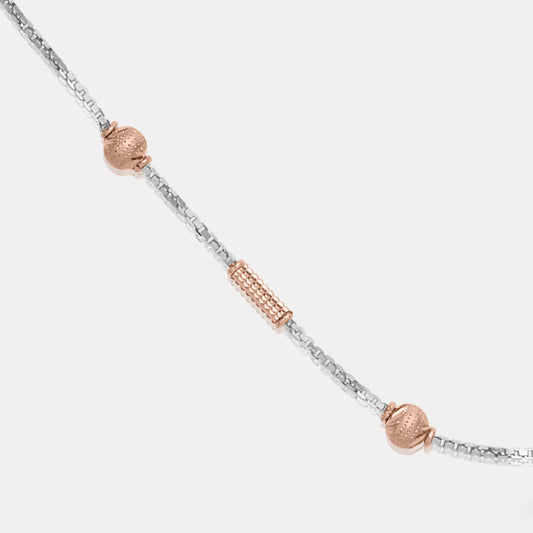 Two-tone Texture Gold Chain