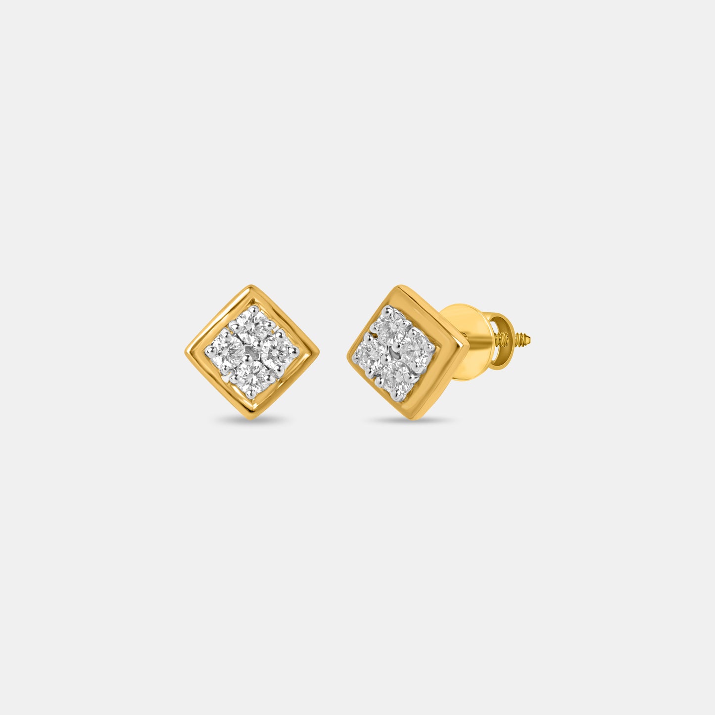 Vedra Diamond Square Studs
