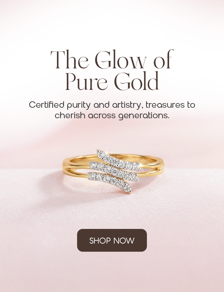 the glow of pure gold