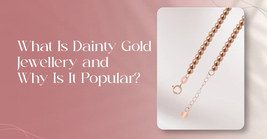 dainty gold jewelery