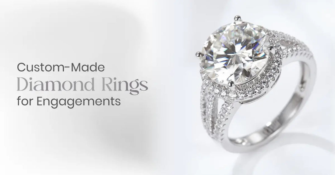 Custom-Made Diamond Rings For Engagements