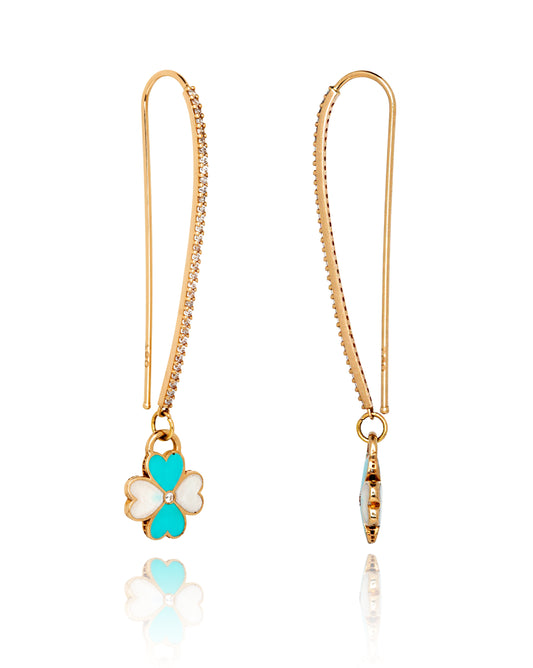 Azure Bloom Hangings