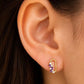 Amethyst Blossom Studs