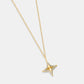 18kt Gold Starburst Chain Pendant