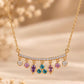Gemstone Garland Pendant Chain