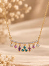 Gemstone Garland Pendant Chain
