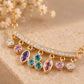 Gemstone Garland Pendant Chain