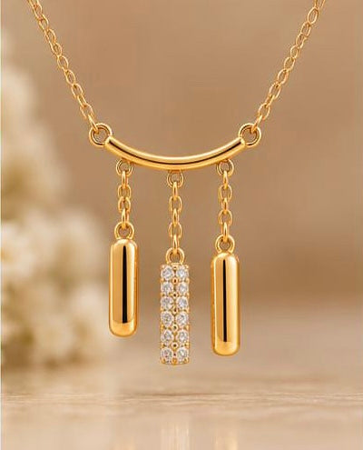Linear Echo Pendant Chain