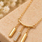 Linear Echo Pendant Chain