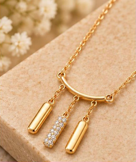 Linear Echo Pendant Chain