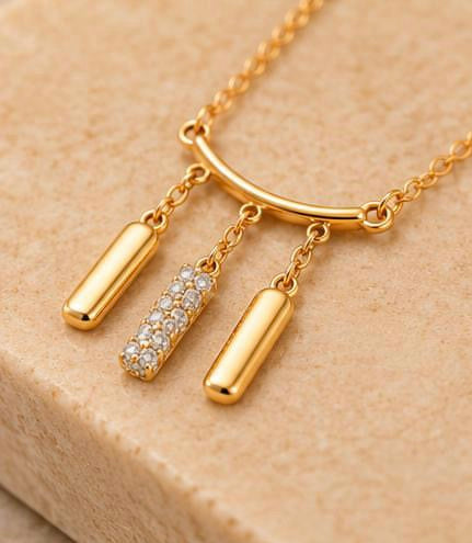 Linear Echo Pendant Chain