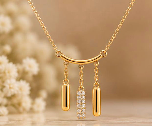 Linear Echo Pendant Chain