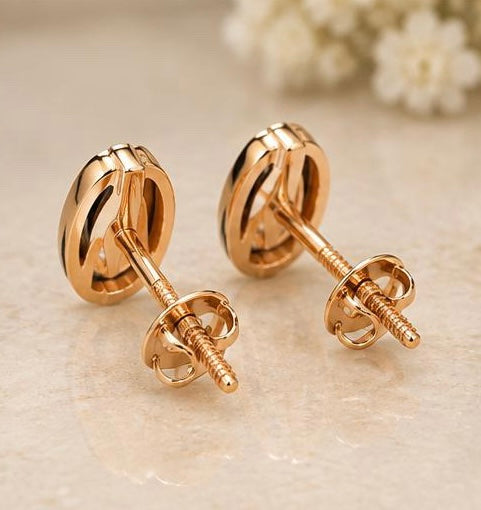 Eclipse Oval Studs