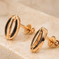 Eclipse Oval Studs
