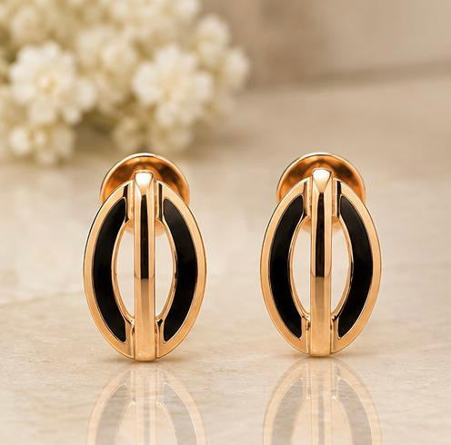 Eclipse Oval Studs