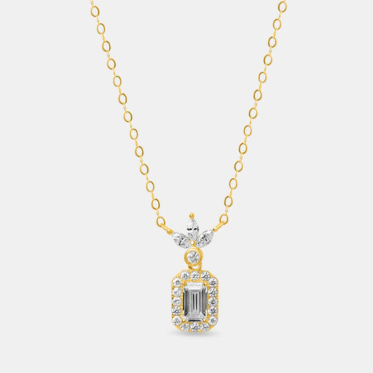 Baguette Brilliance Pendant
