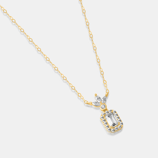 Baguette Brilliance Pendant