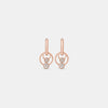 Circa Glow Drop Gold Earrings