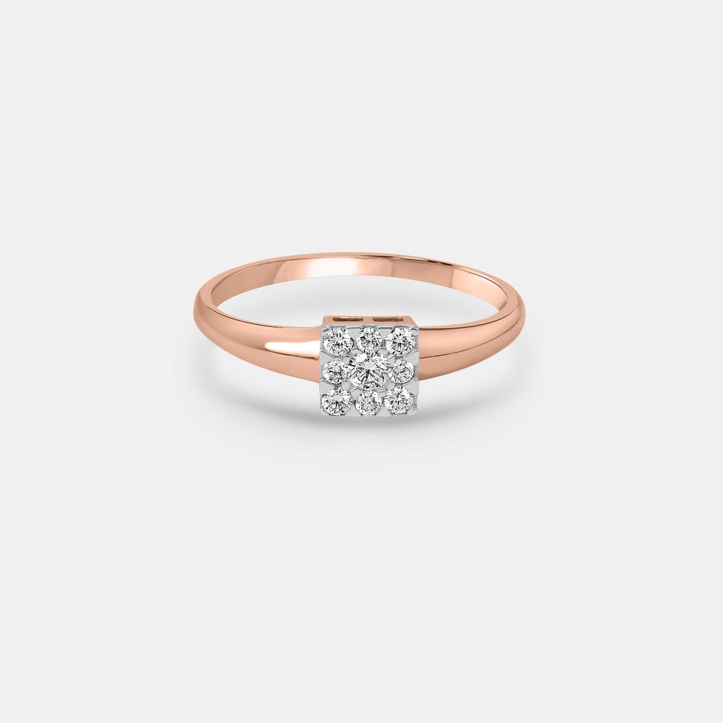Aurelia Cluster Diamond Ring