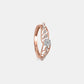 Floral Vine Diamond Ring