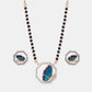 Enchanted Butterfly Gold and Diamond Mangalsutra Set