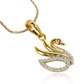 Swan Glow Pendant