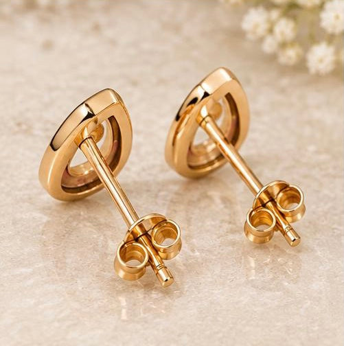 Petal Curve Studs