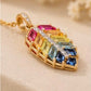 Aurora Leaf Pendant